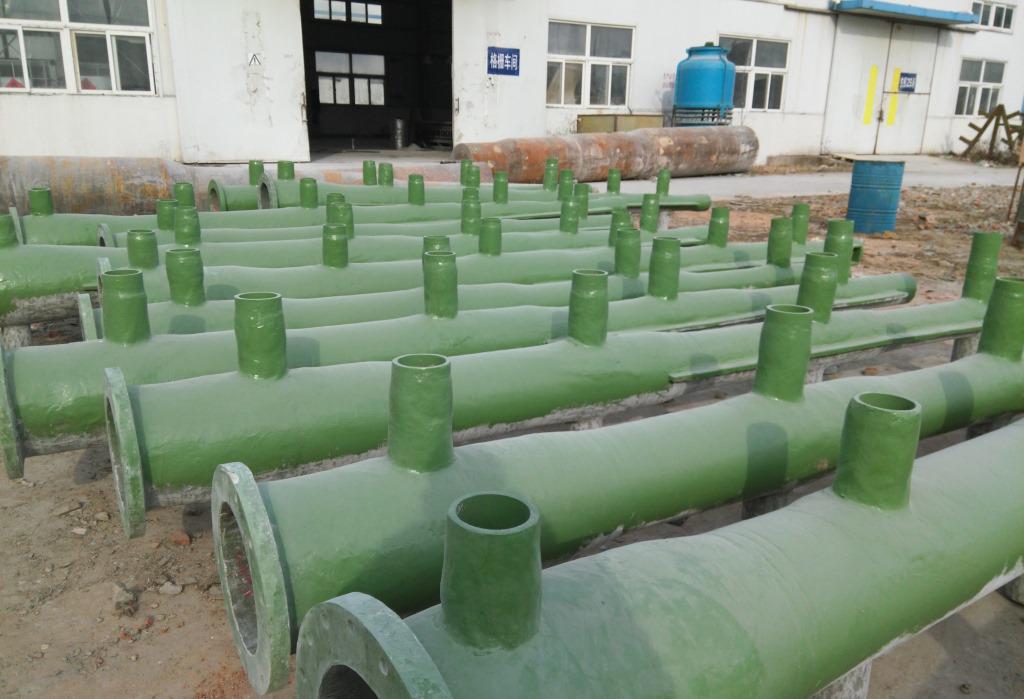 玻璃鋼噴淋管成品圖