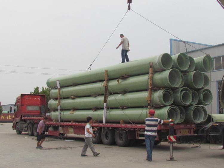 玻璃鋼管道廠家發(fā)貨